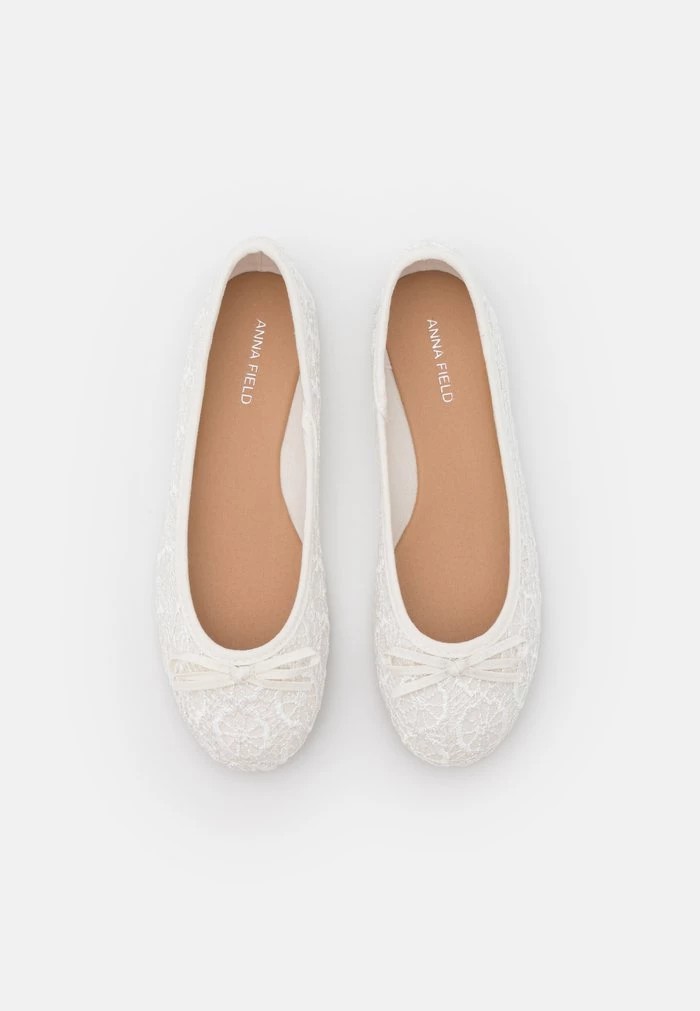 Ballerine ANNA FIELD Anna Field Ballet Pumps Blanche Femme | JCH-1980171